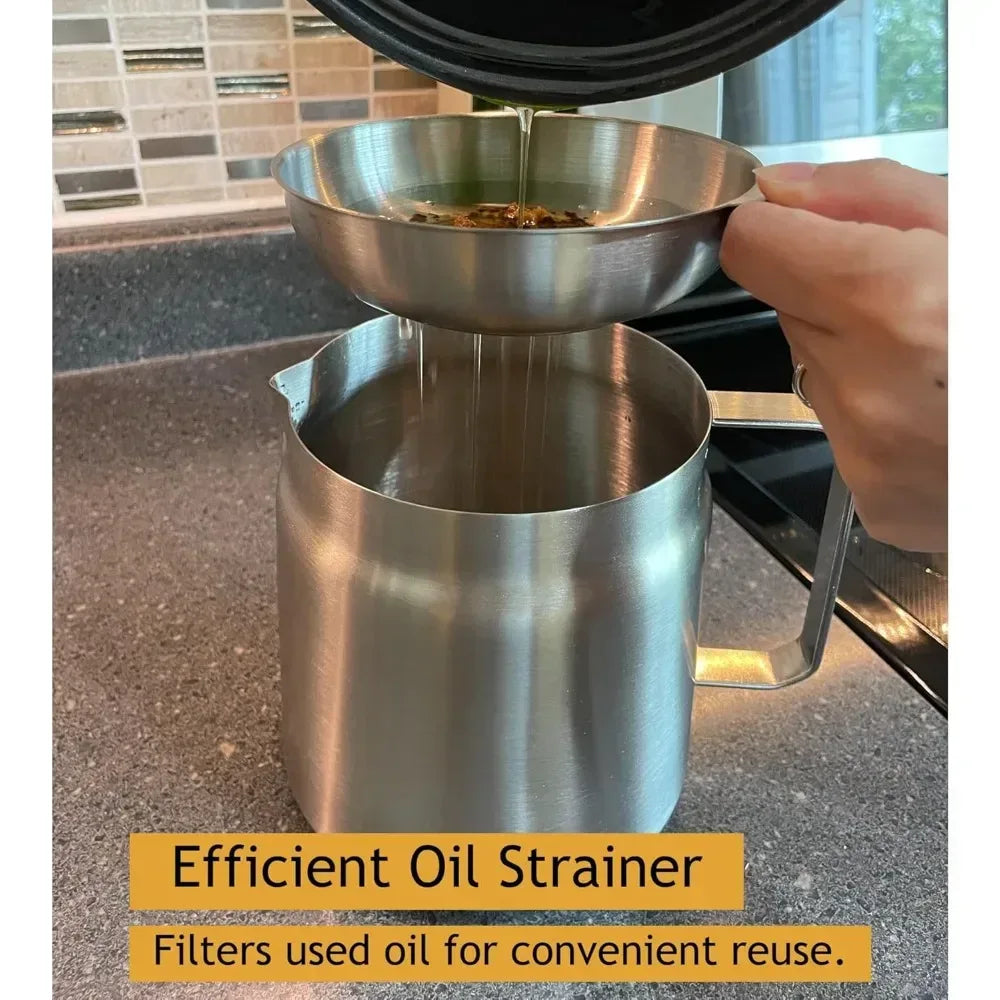 stainless steel 2l deep fryer pot - maifrenco inc