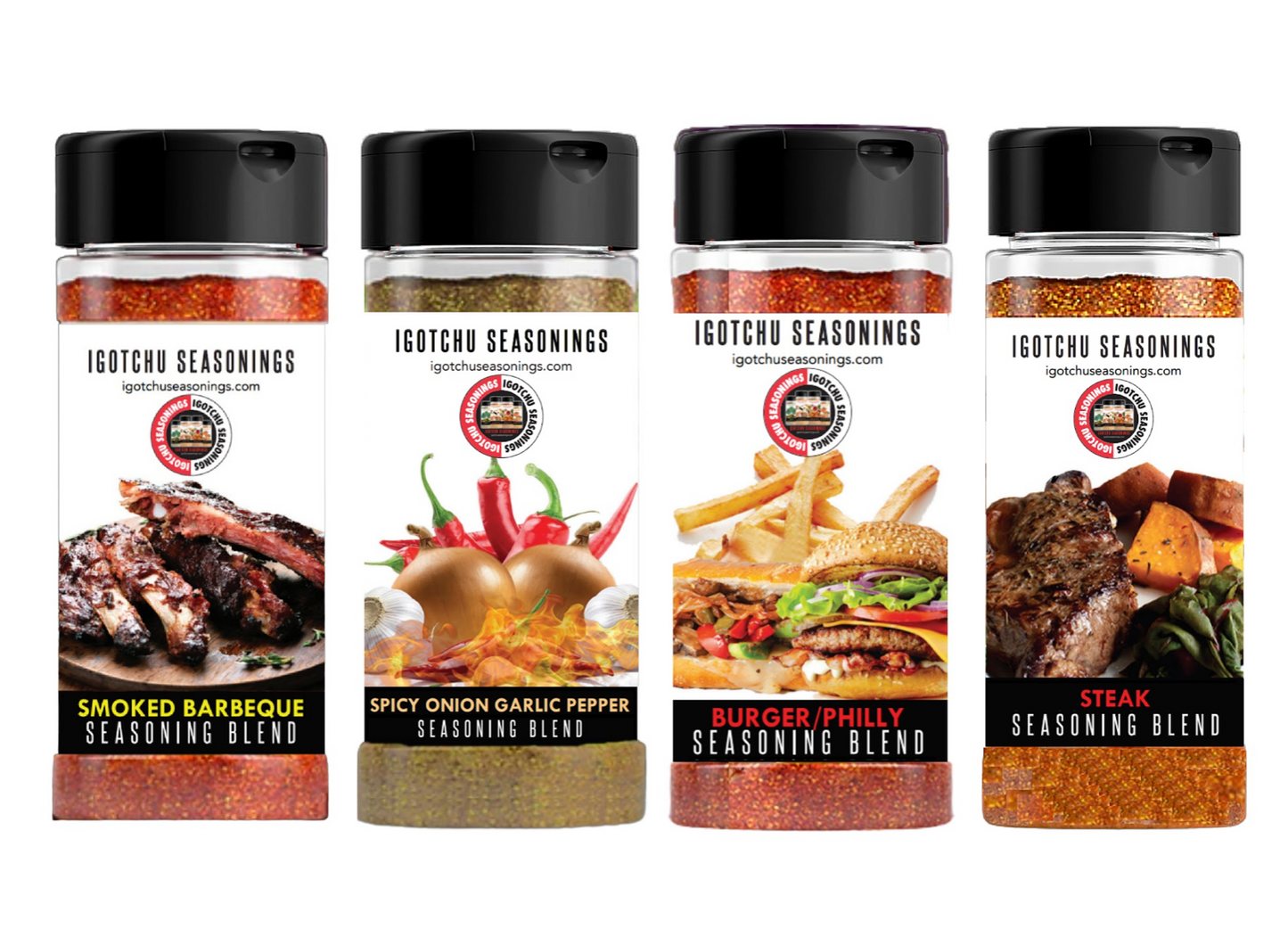 the grill master seasoning bundle | ultimate bbq & grilling spice set by igotchu seasonings