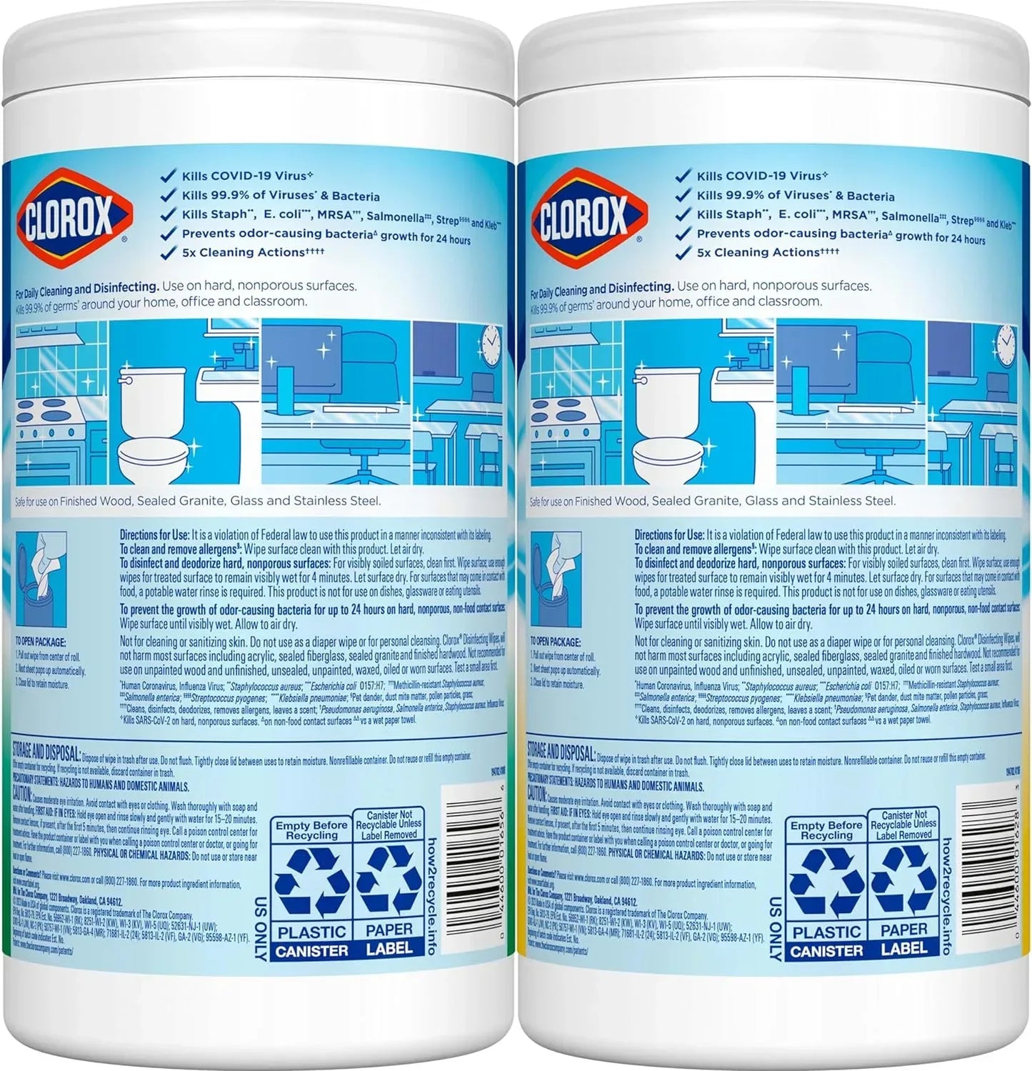 bleach free cleaning wipes - maifrenco inc