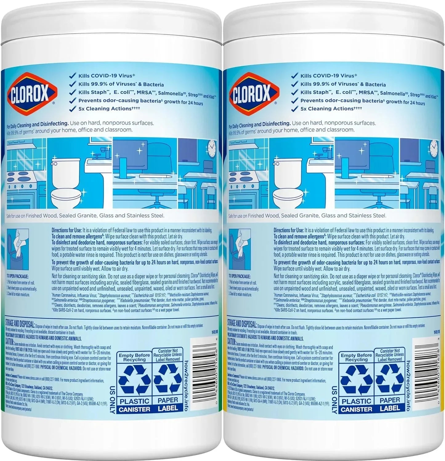 bleach free cleaning wipes - maifrenco inc