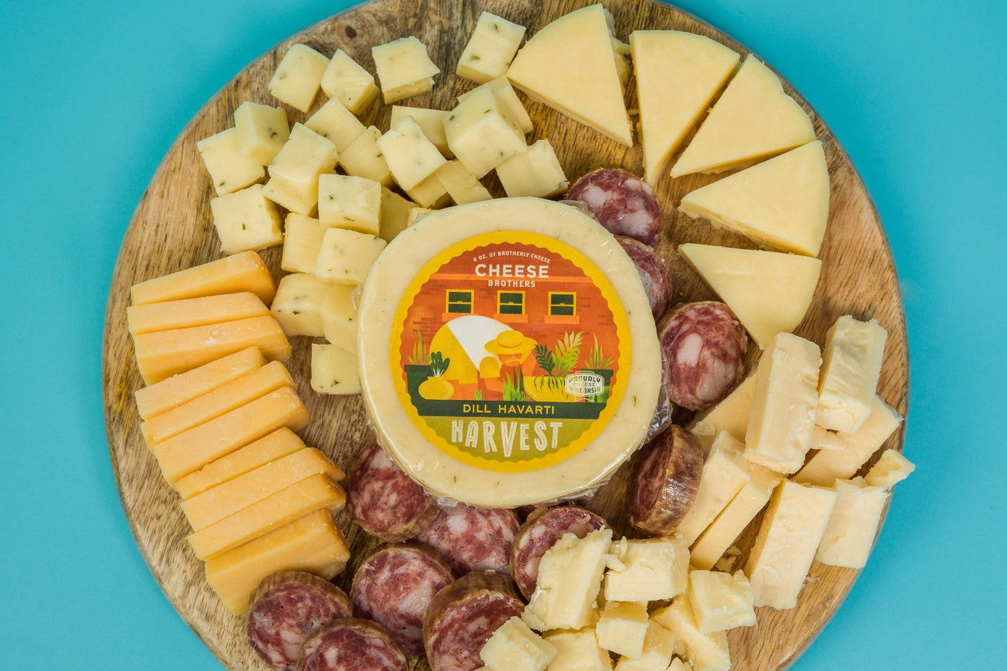 deluxe charcuterie pack – premium wisconsin cheese & charcuterie gift set