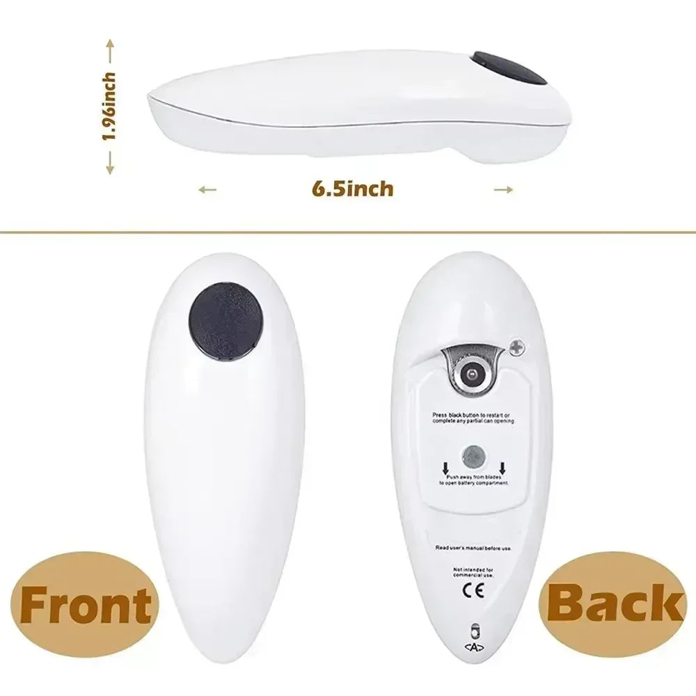 electric jar opener | automatic hands-free can & bottle opener for seniors & arthritis - maifrenco inc