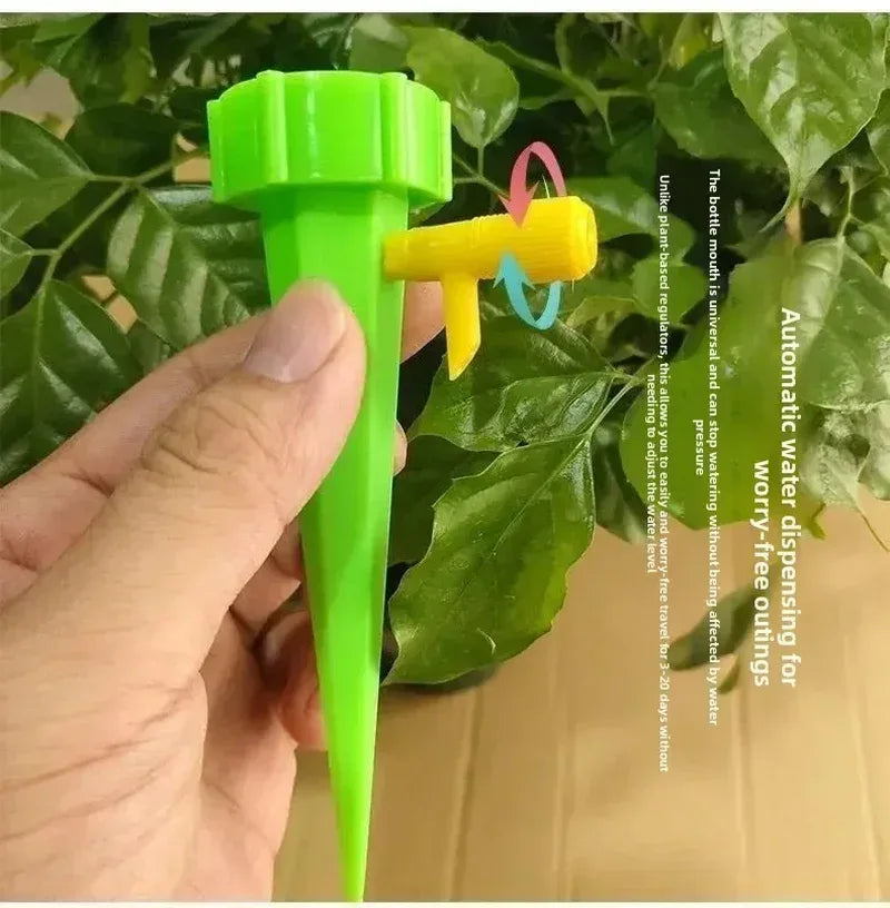 Automatic Plant Watering Device - Self-Watering Spikes for Indoor Plants & Vacation Care - MAIFRENCO INC