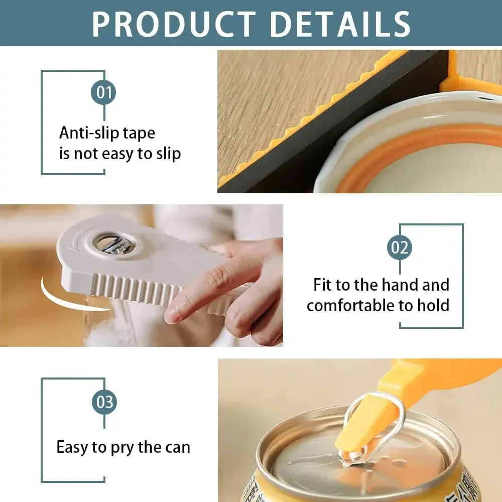 can opener multifunctional bottle opener jar opener for beer coke jam beverage - maifrenco inc