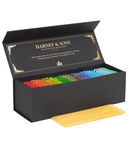 Harney & Sons Teabag & Honey Sampler | Premium Tea Gift Set