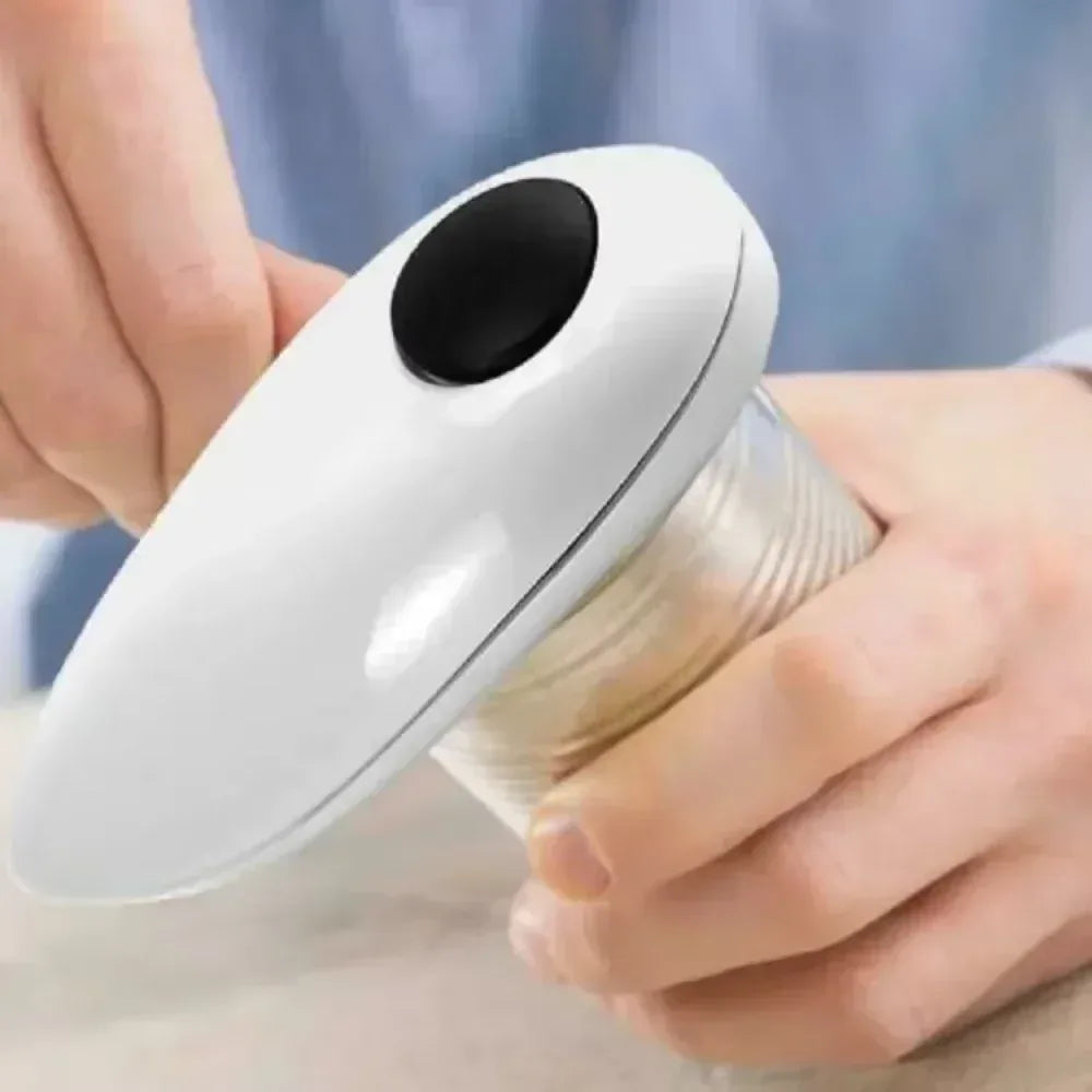 electric jar opener | automatic hands-free can & bottle opener for seniors & arthritis - maifrenco inc