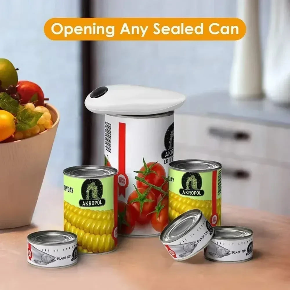 electric jar opener | automatic hands-free can & bottle opener for seniors & arthritis - maifrenco inc