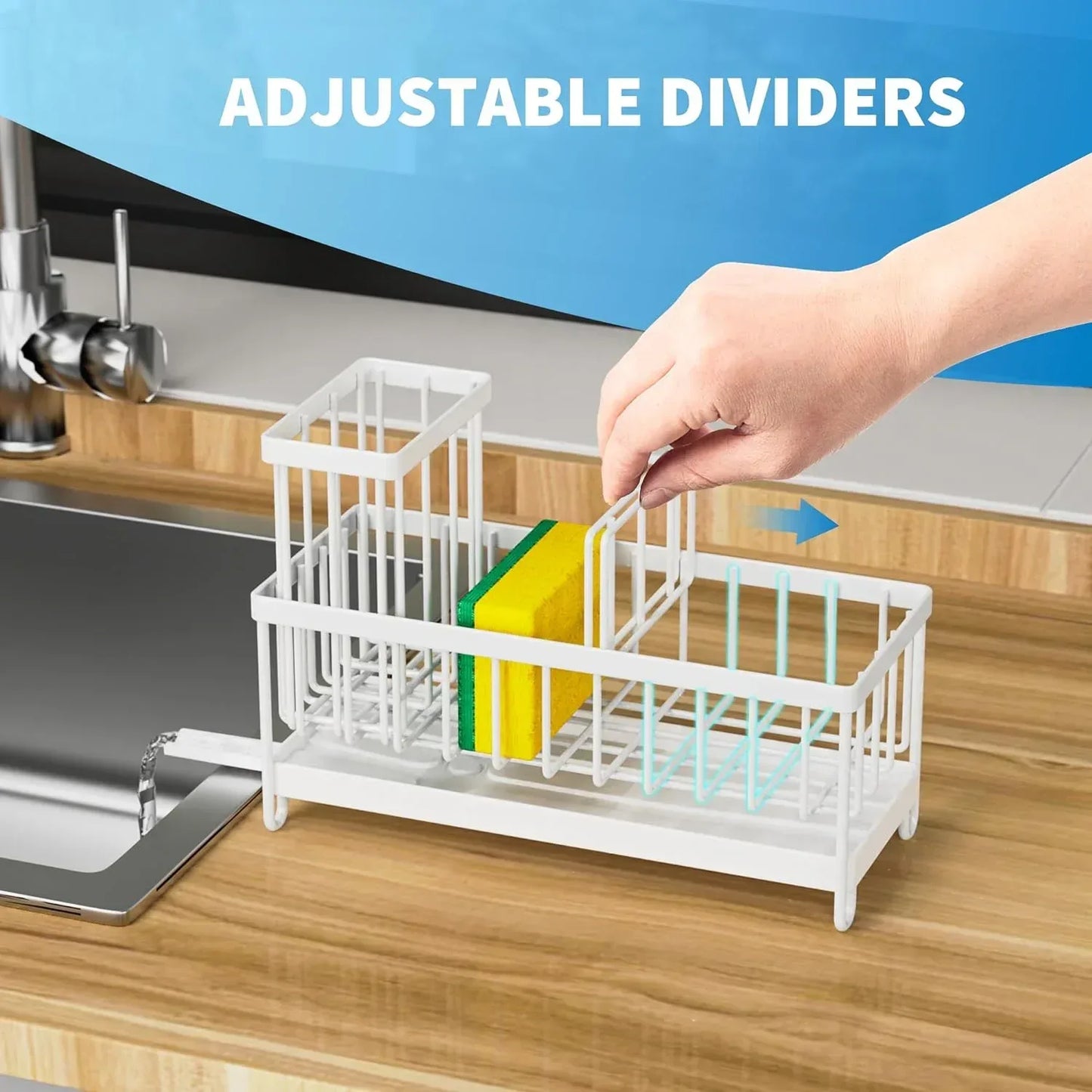 sponge holder for kitchen sink - maifrenco inc