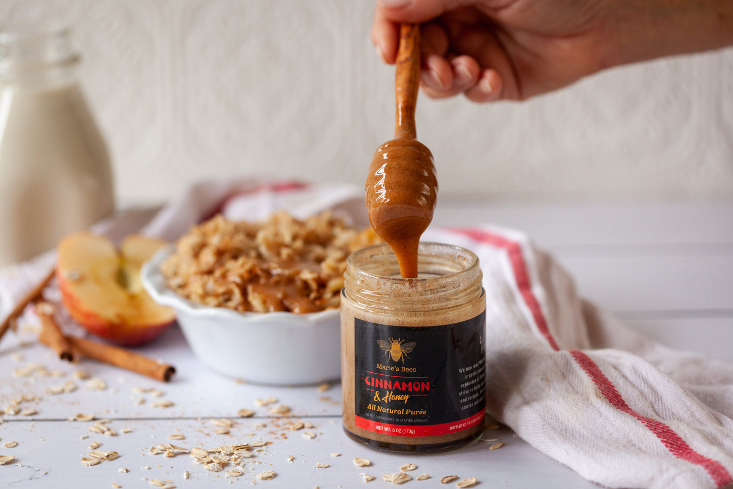 cinnamon creamed honey