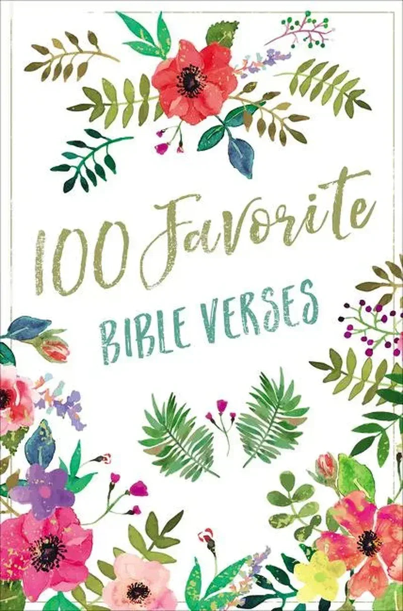 100 Favorite Bible Verses | Illustrated Devotional Book with Prayers & Botanical Art - MAIFRENCO INC