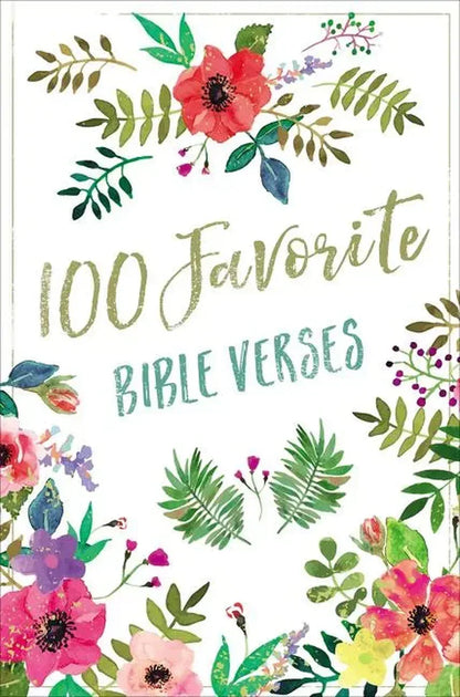 100 Favorite Bible Verses | Illustrated Devotional Book with Prayers & Botanical Art - MAIFRENCO INC