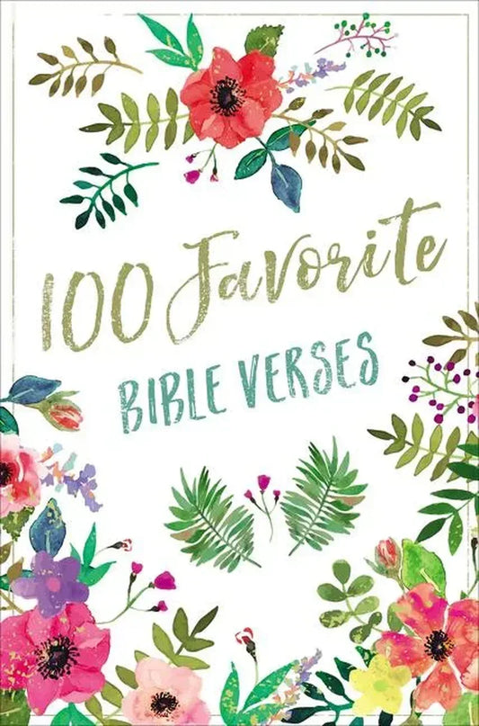 100 Favorite Bible Verses | Illustrated Devotional Book with Prayers & Botanical Art - MAIFRENCO INC