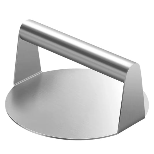 Stainless Steel Smash Burger Press with Handle Circular Meat Press Mold Hamburger Pressing Tool Kitchen Accessories Household