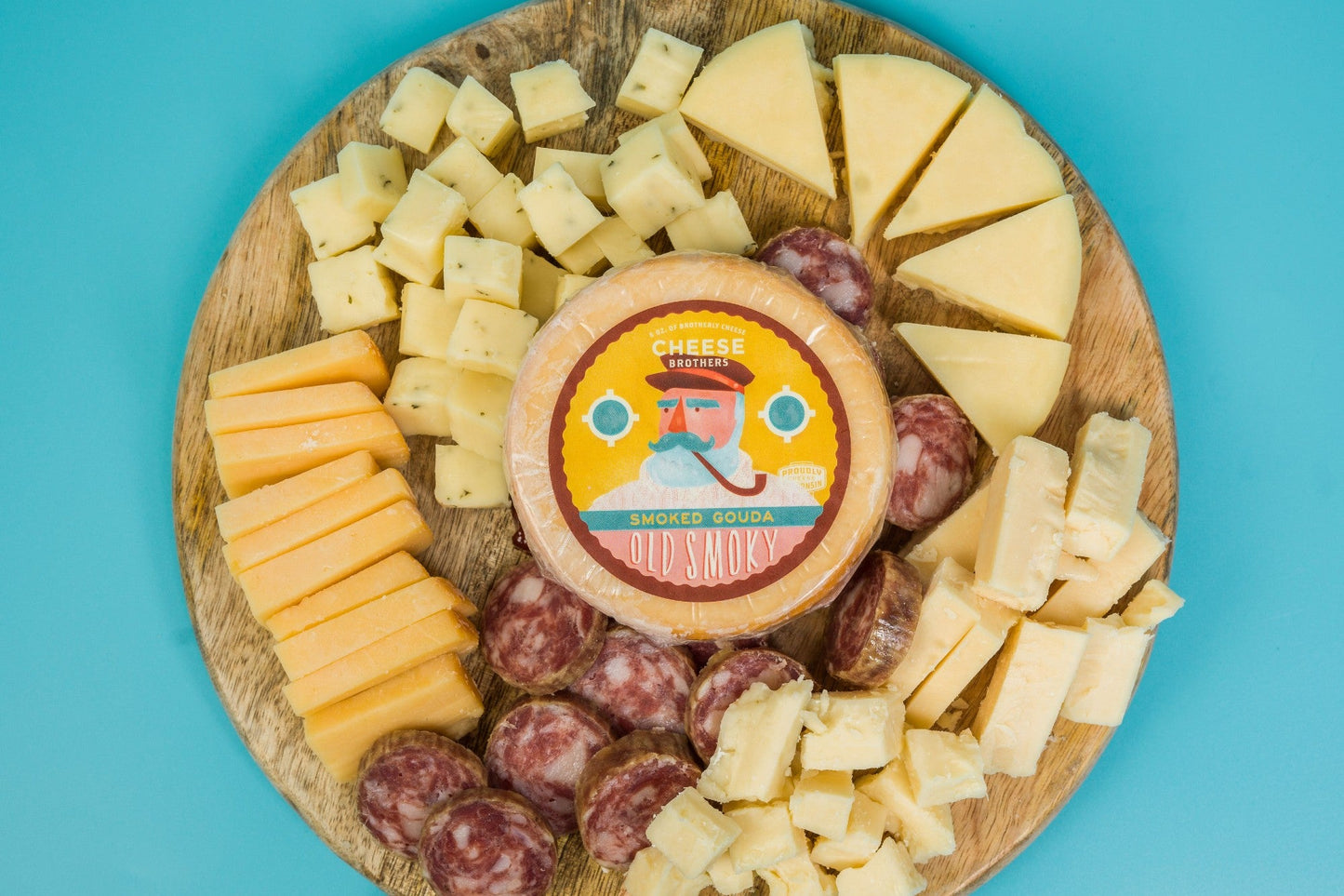 deluxe charcuterie pack – premium wisconsin cheese & charcuterie gift set