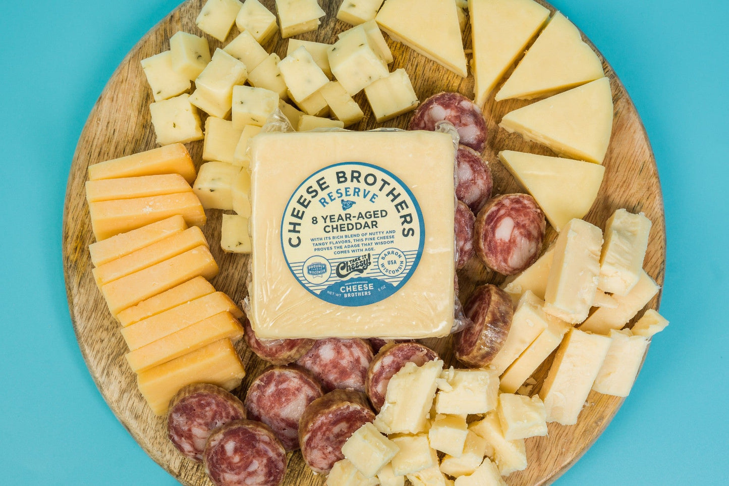 deluxe charcuterie pack – premium wisconsin cheese & charcuterie gift set