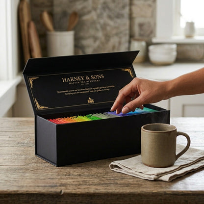 Harney & Sons Teabag & Honey Sampler | Premium Tea Gift Set