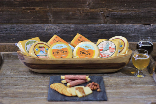 Smoked Favorites Pack – 8 Wood-Fire Smoked Wisconsin Cheeses
